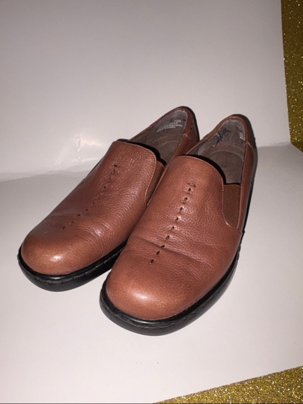 Naturalizer Women's Brown Slip-On Loafers